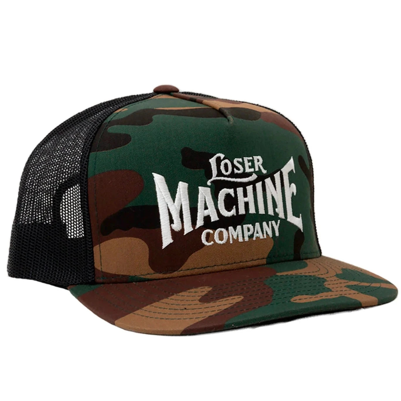 LOSER MACHINE GAGE TRUCKER HAT CAMO - The Drive Skateshop