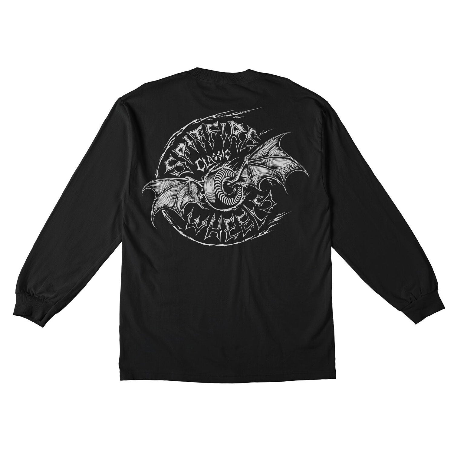 SPITFIRE BATWING CLASSIC LONGSLEEVE TEE BLACK