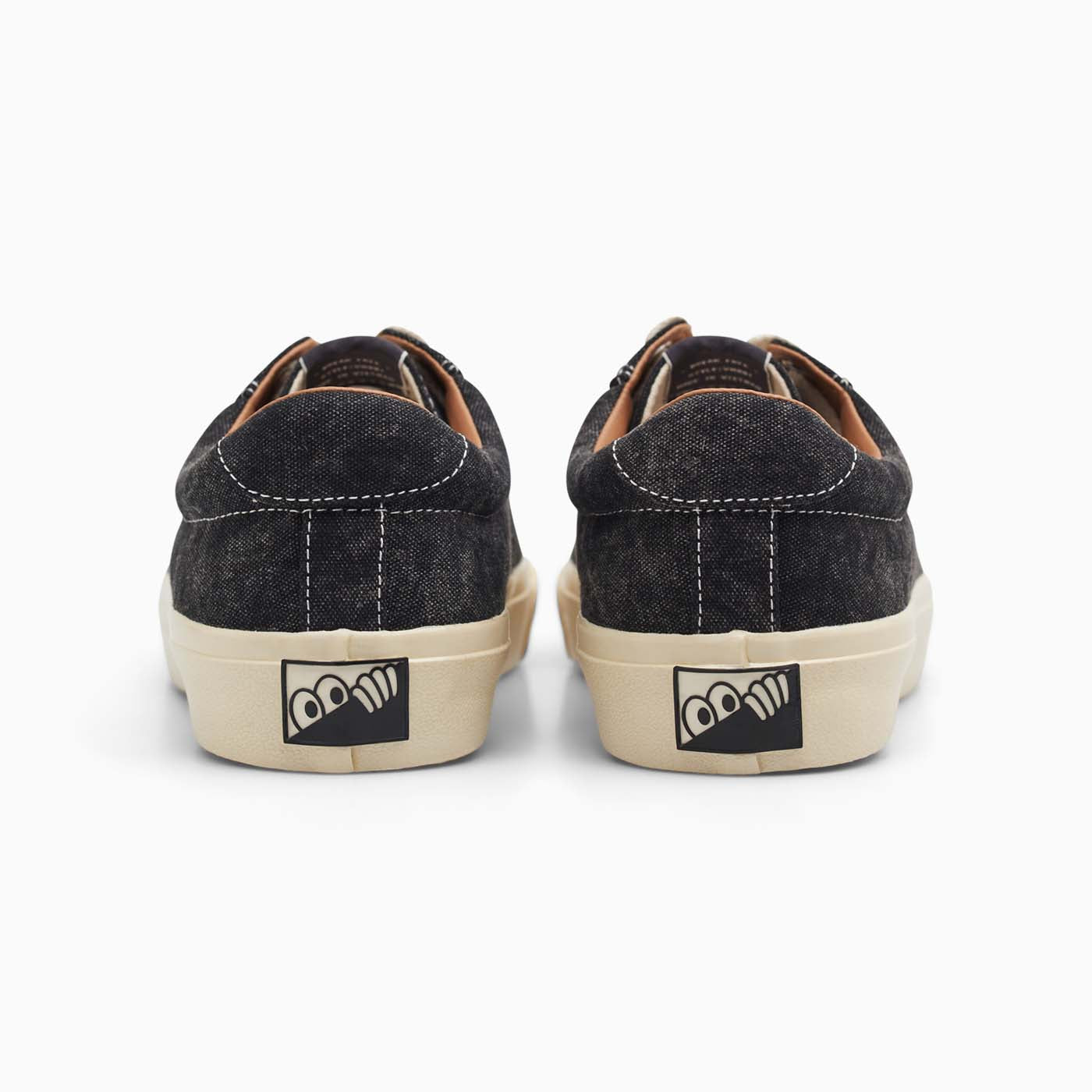 LAST RESORT VM001 LO CANVAS WASHED BLACK/WHITE - The Drive Skateboard Shop
