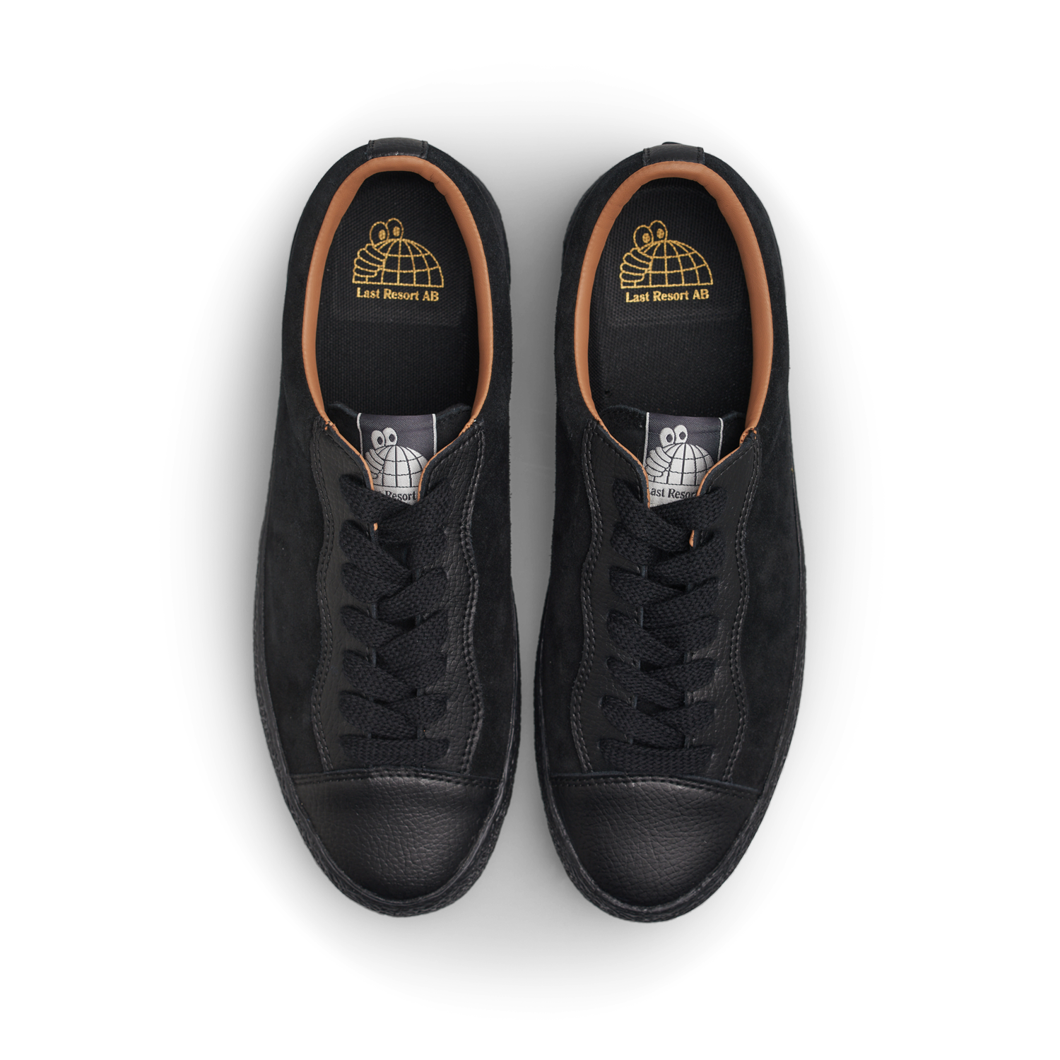 LAST RESORT VM002 SUEDE LEATHER BLACK/BLACK