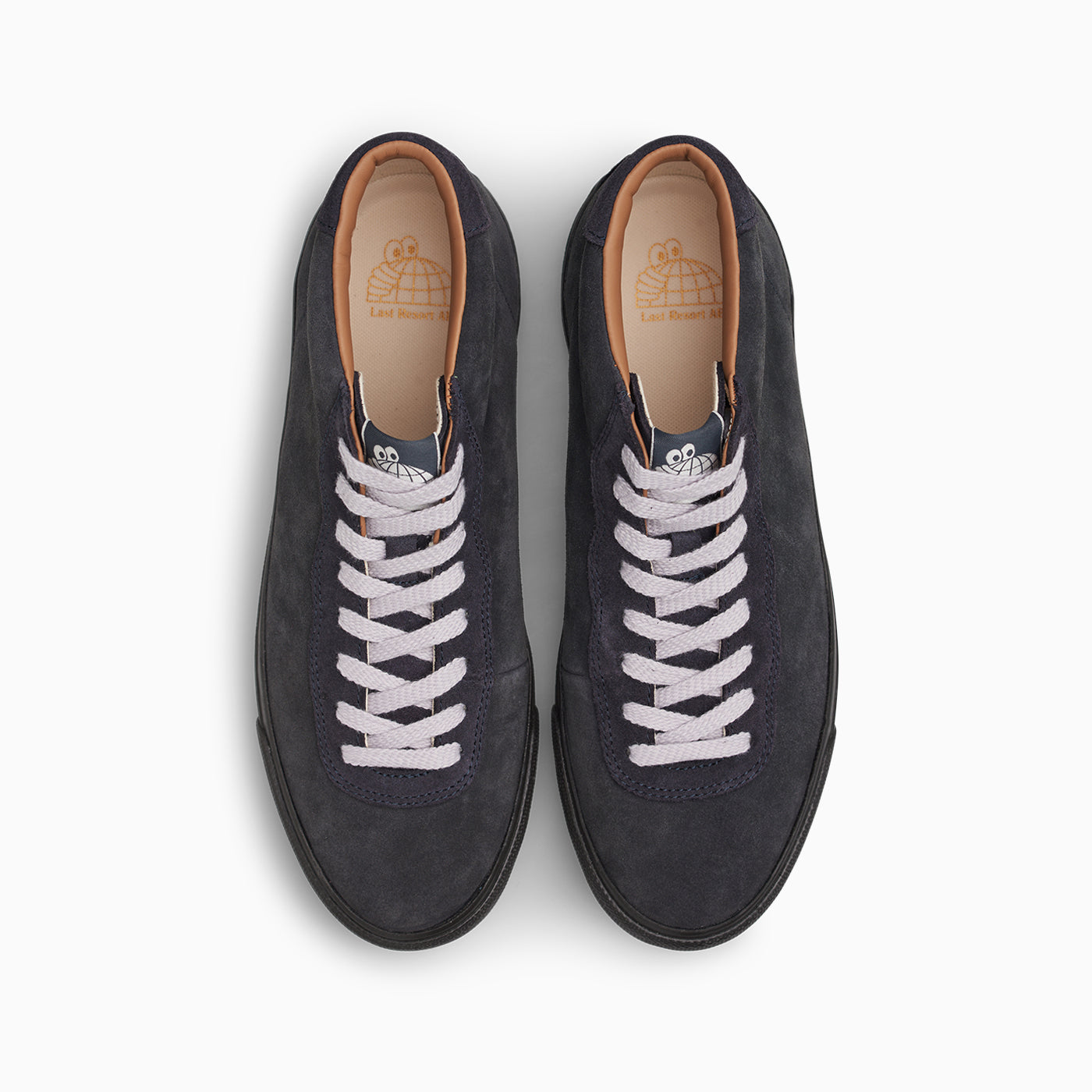 LAST RESORT VM001 MID SUEDE GRAPE MAGNET/BLACK