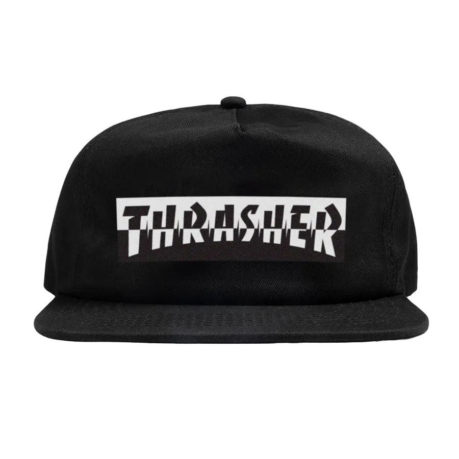 THRASHER MIXTAPE SNAPBACK BLACK