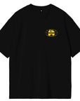 MAGENTA SHAOLIN T-SHIRT BLACK