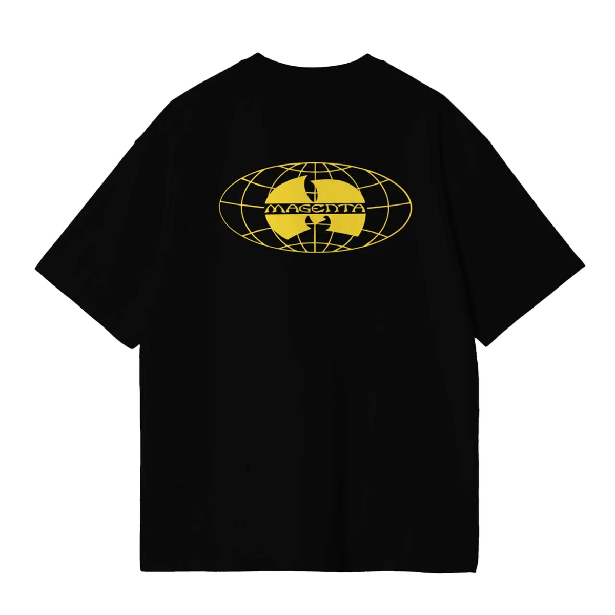 MAGENTA SHAOLIN T-SHIRT BLACK