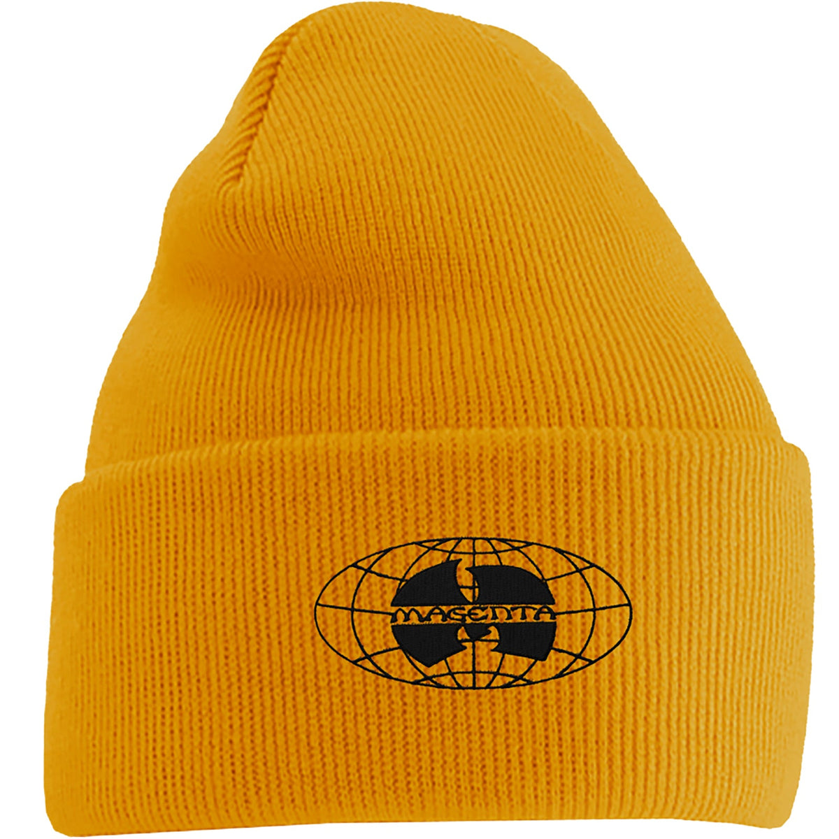 MAGENTA SHAOLIN BEANIE YELLOW