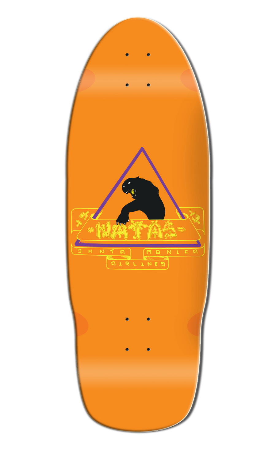 SMA RE-ISSUE DECK NATAS ORANGE DIPPED (10&quot;) - The Drive Skateshop