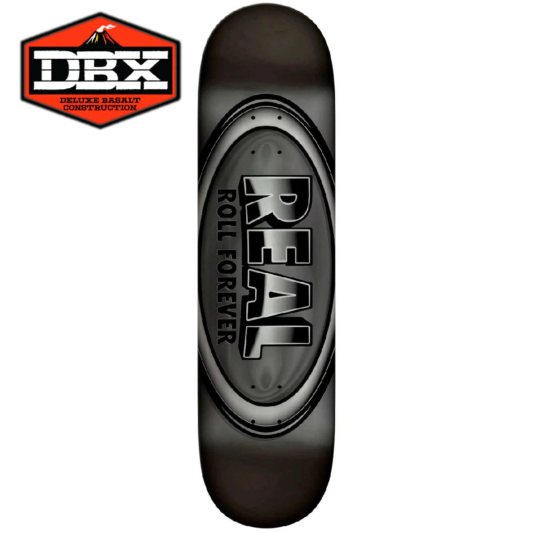 REAL DECK OVAL SILVER FOIL DBX CONSTRUCTION (8.5")