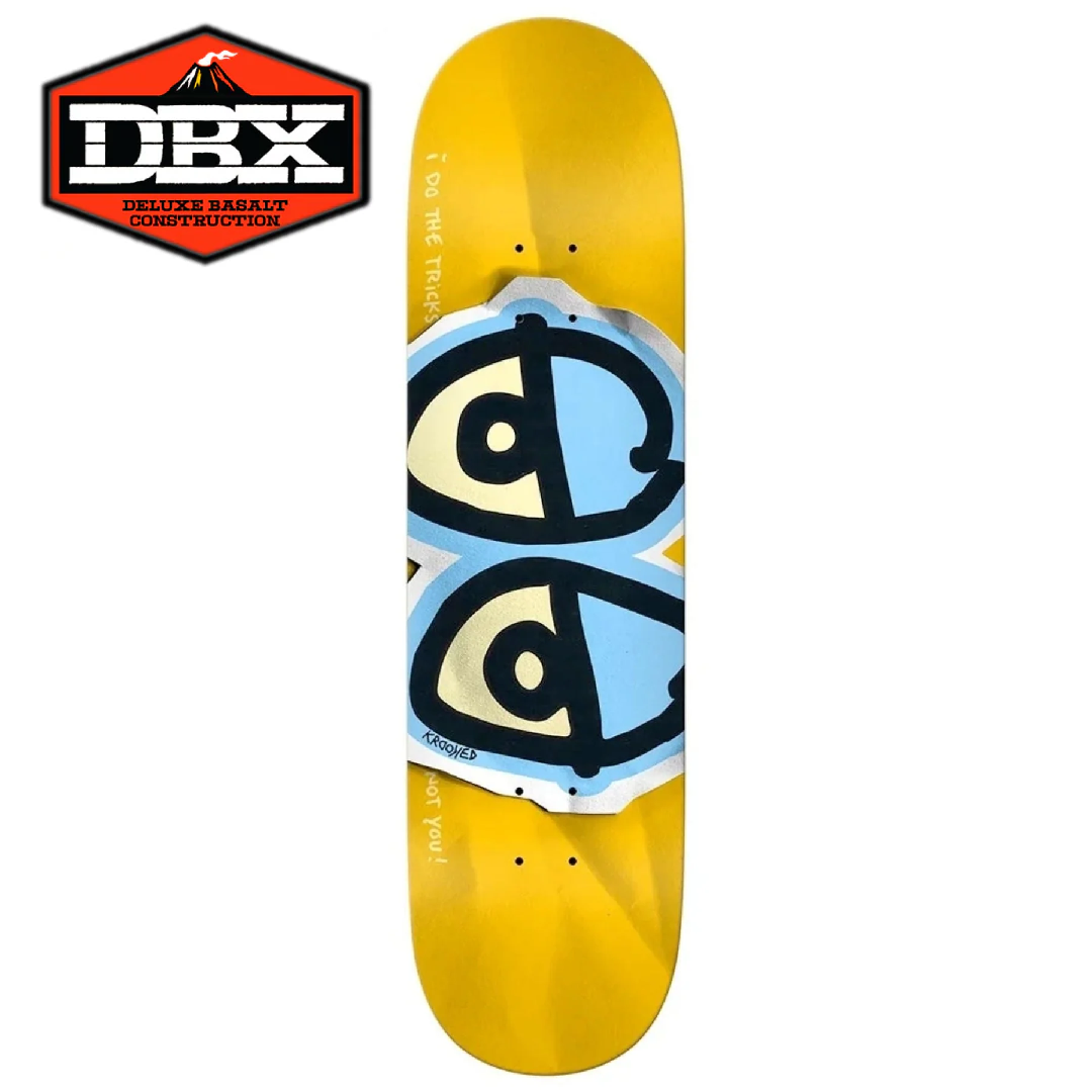 KROOKED DECK EYES BLUE DBX CONSTRUCTION (8.38")