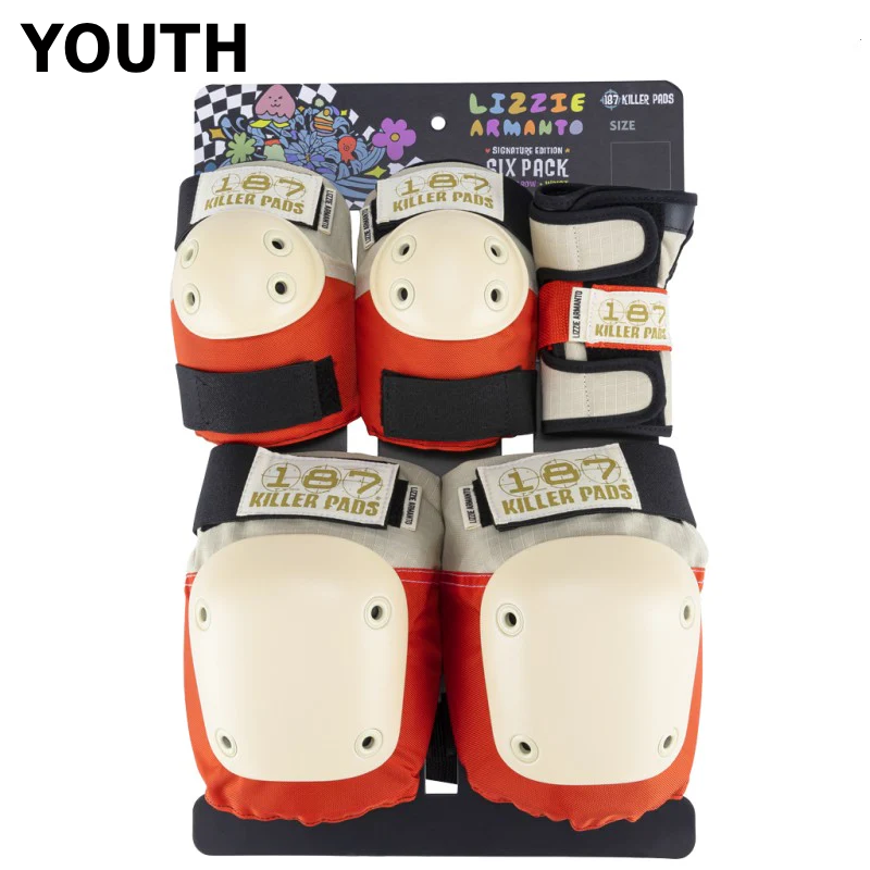 187 KILLER PADS JUNIOR YOUTH 3-PACK PAD SET LIZZIE ARMANTO