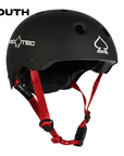 PRO-TEC - JUNIOR CLASSIC FIT CERTIFIED BLACK - The Drive Skateboard Shop