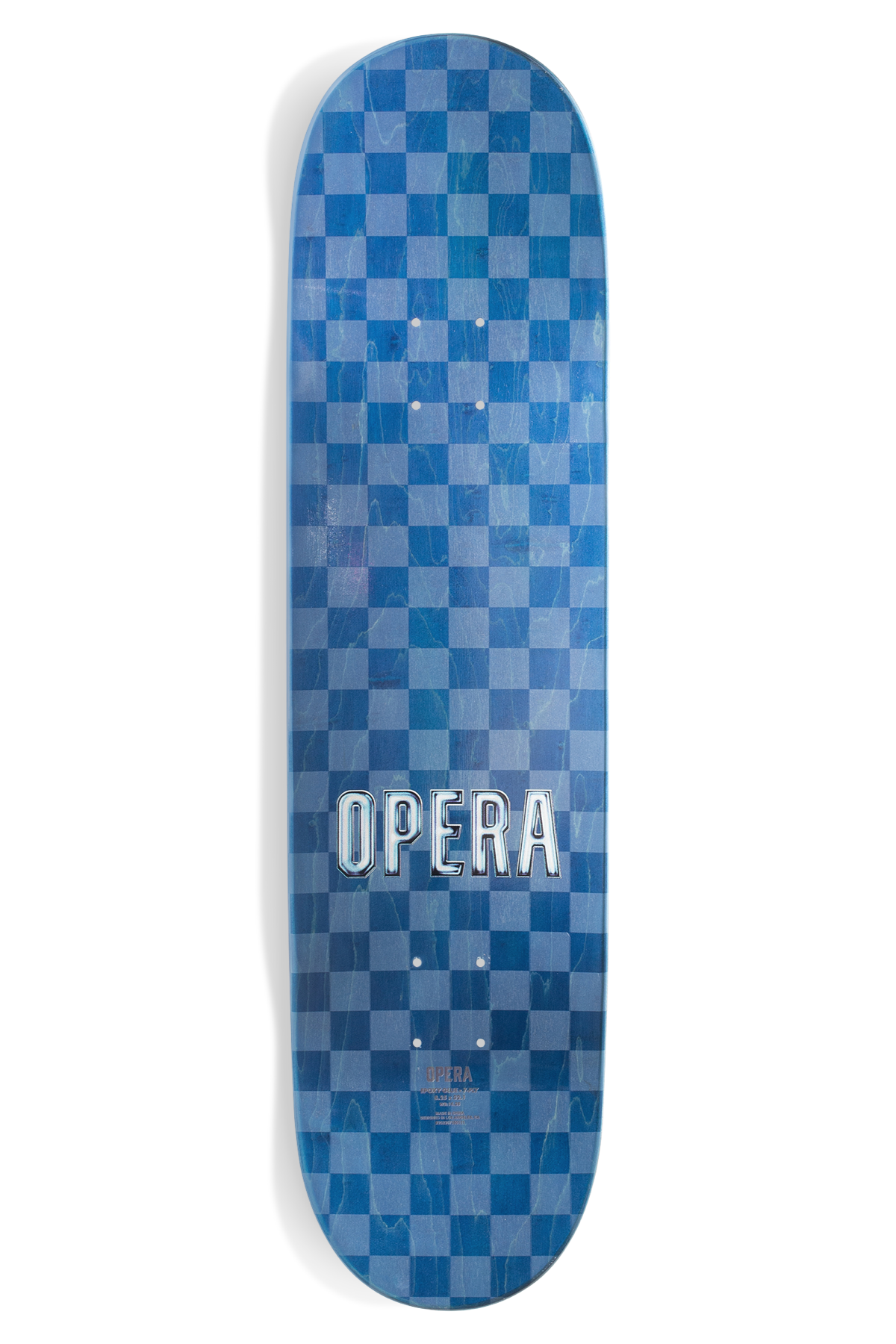 OPERA - TREY WOOD UNMASKED ACT II EX7 DECK (9") - The Drive Skateboard Shop