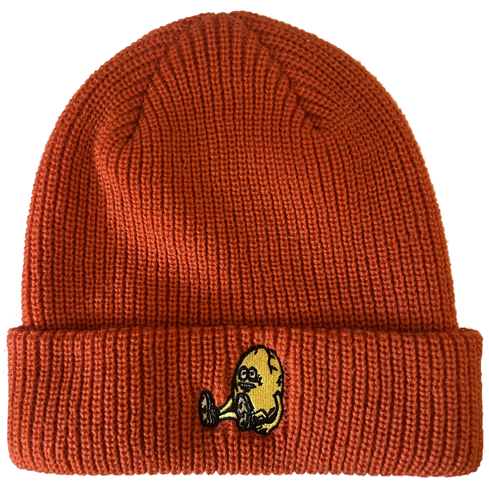 HEROIN EGG ORANGE BEANIE