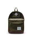 HERSCHEL POP QUIZ BACKPACK IVY GREEN/CHICORY COFFEE