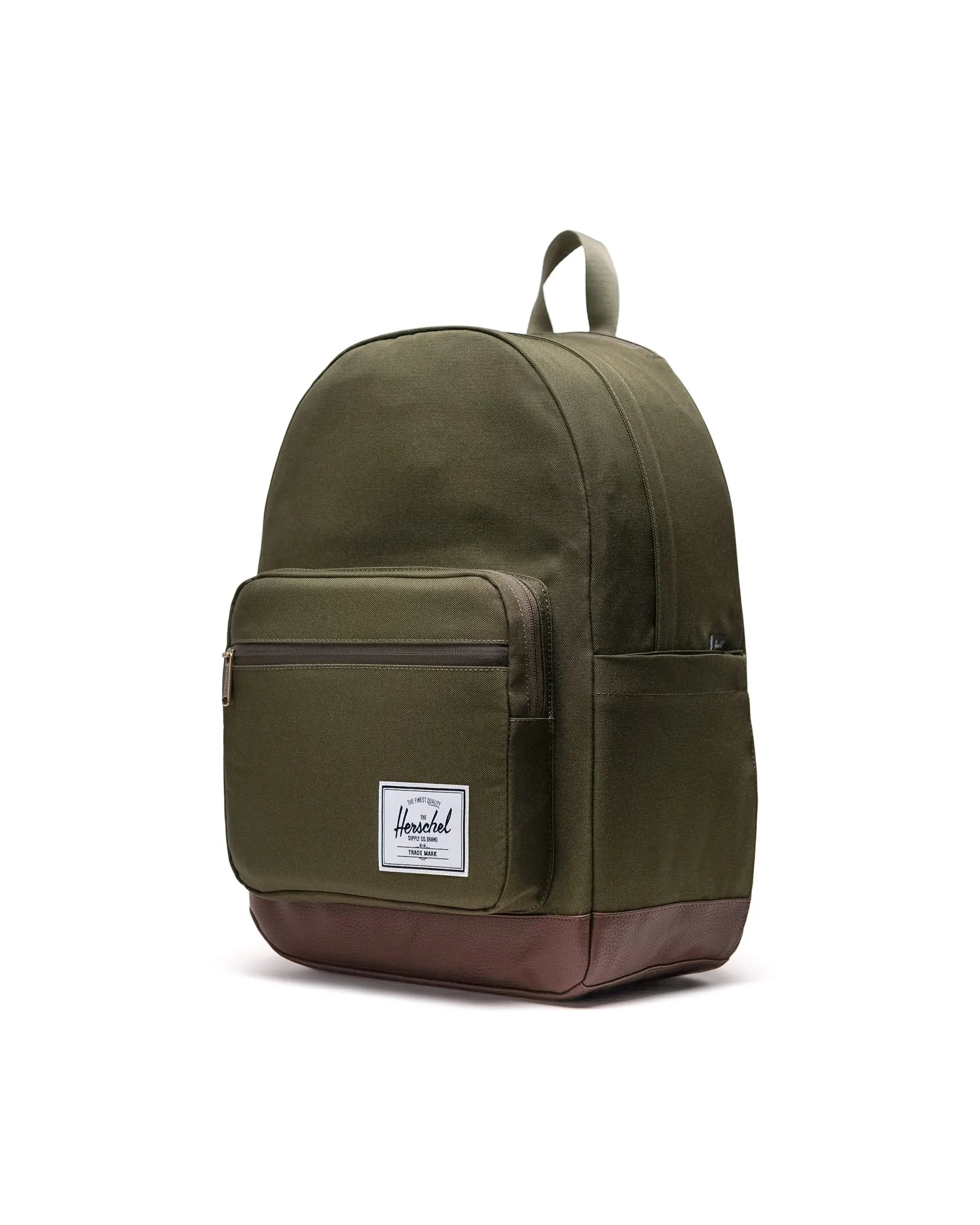 HERSCHEL POP QUIZ BACKPACK IVY GREEN/CHICORY COFFEE