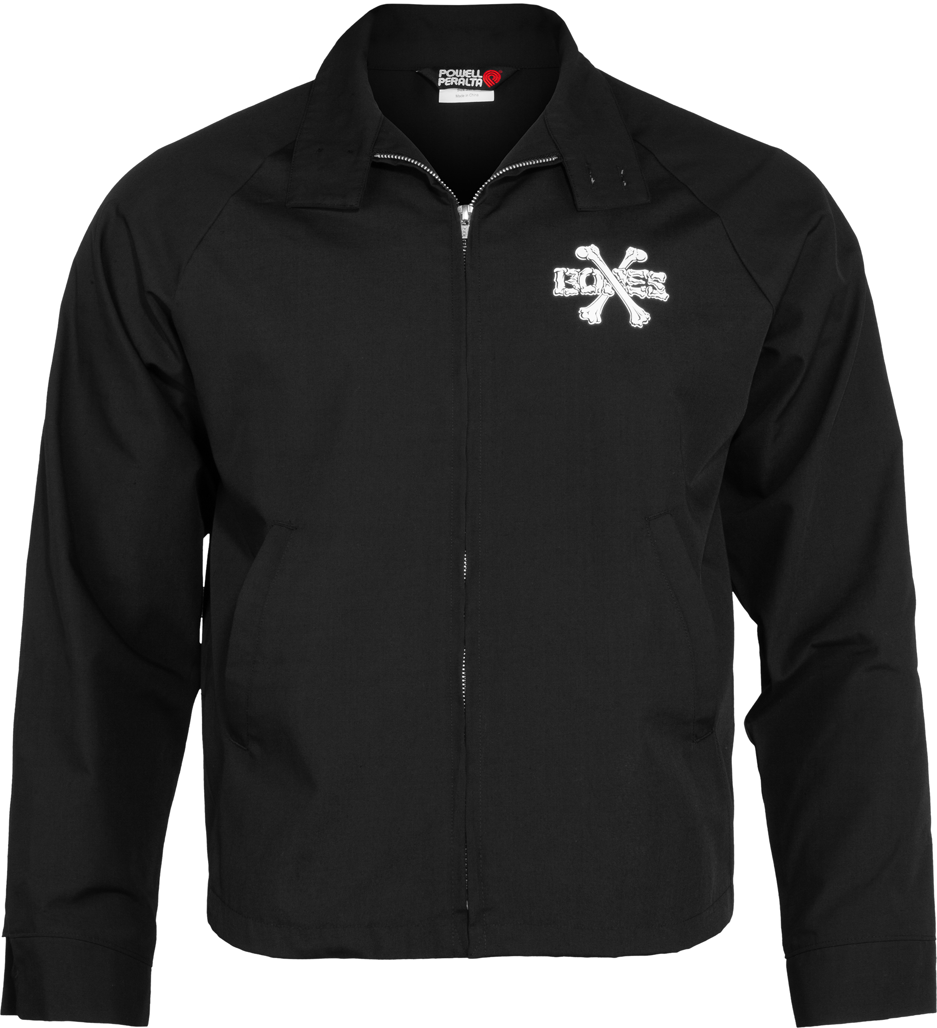 POWELL-PERALTA CROSS BONES GAS JACKET BLACK