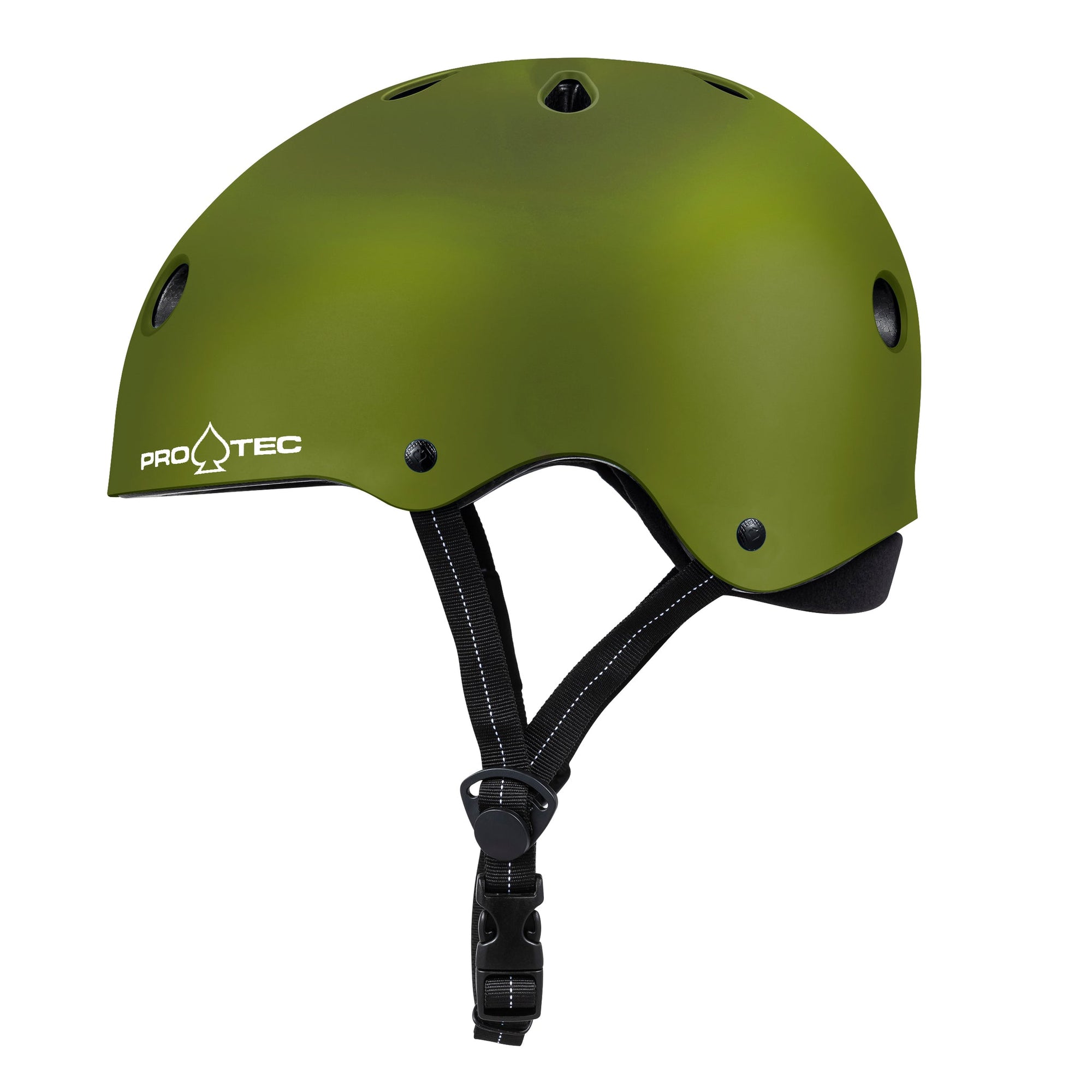 PRO-TEC LOW PRO HELMET MATTE ARMY GREEN