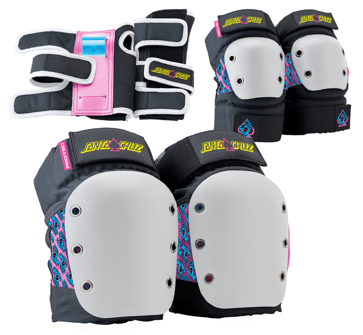 PRO-TEC X SANTA CRUZ STREET JR PAD SET 