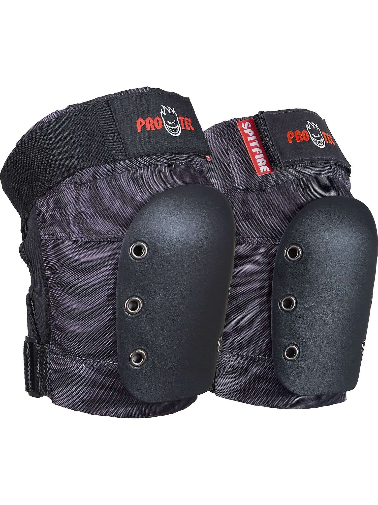 PRO-TEC X SPITFIRE STREET ADULT 3-PACK PAD SET BLACK SWIRL - The Drive Skateboard Shop