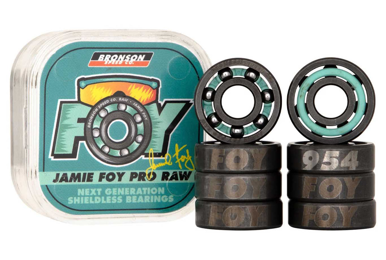 BRONSON RAW BEARINGS JAMIE FOY - The Drive Skateboard Shop