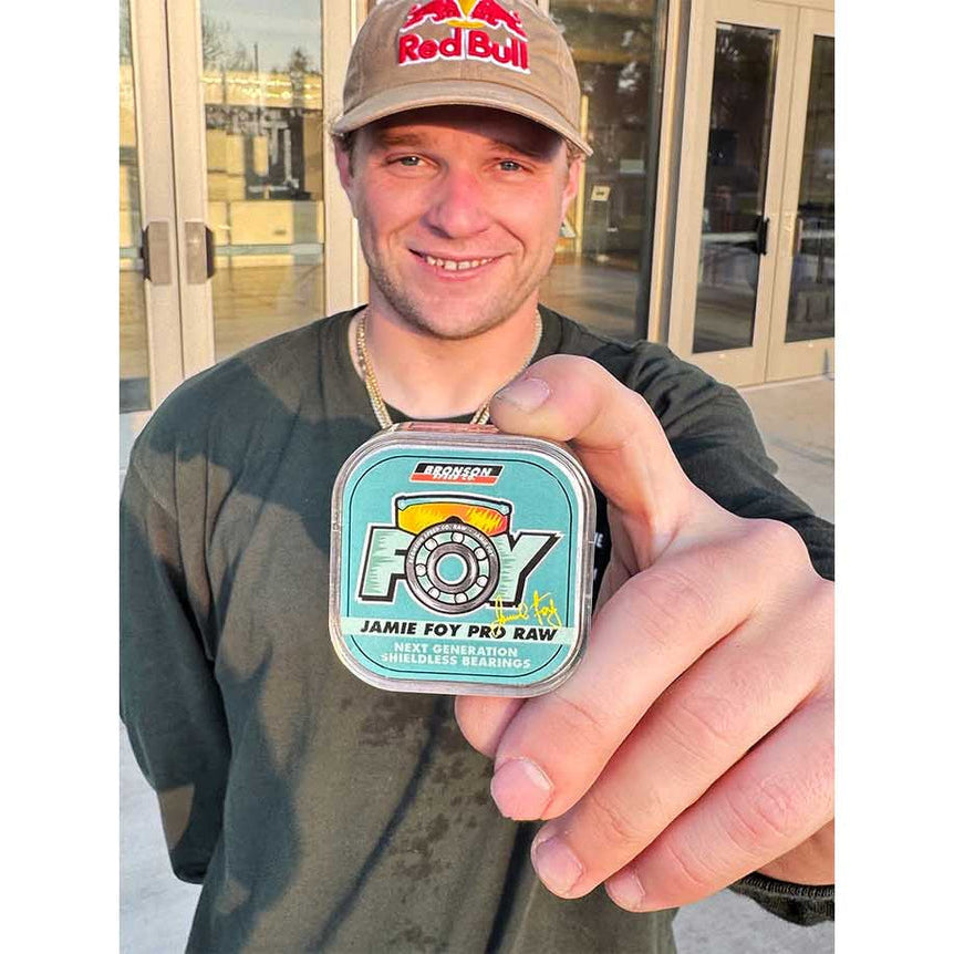 BRONSON RAW BEARINGS JAMIE FOY – The Drive Skateboard Shop