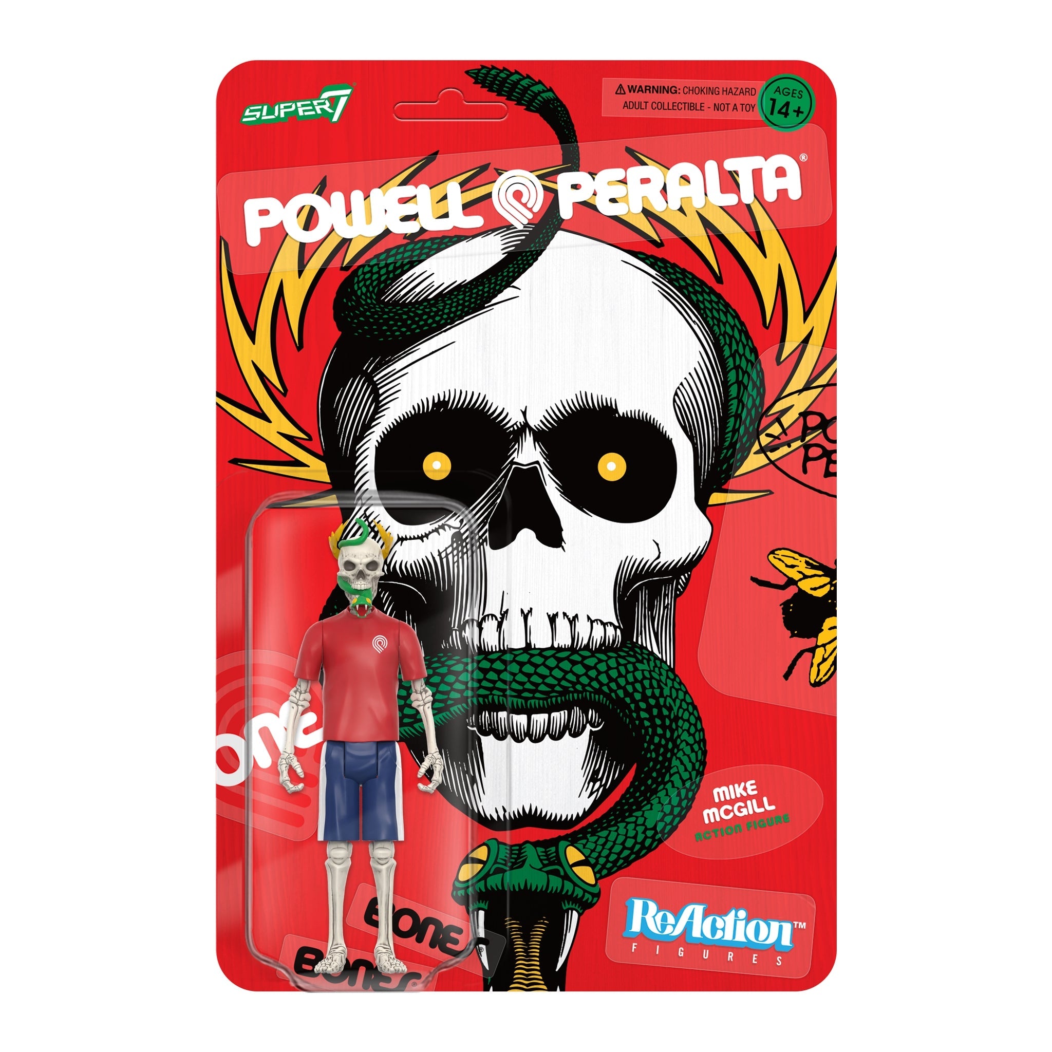 SUPER7 REACTION FIGURE POWELL-PERALTA WAVE 2 MIKE MCGILL | The