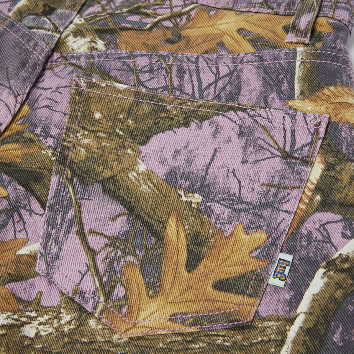 HUF X REALTREE CROMER PANT LILAC