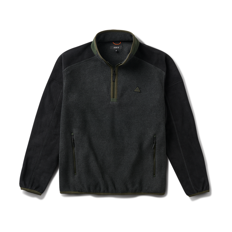 ROARK CAMPOVER FLEECE MOCK ONYX - The Drive Skateboard Shop