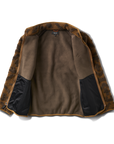 ROARK CAMPOVER JACQUARD SHERPA ZIP OTTER - The Drive Skateboard Shop