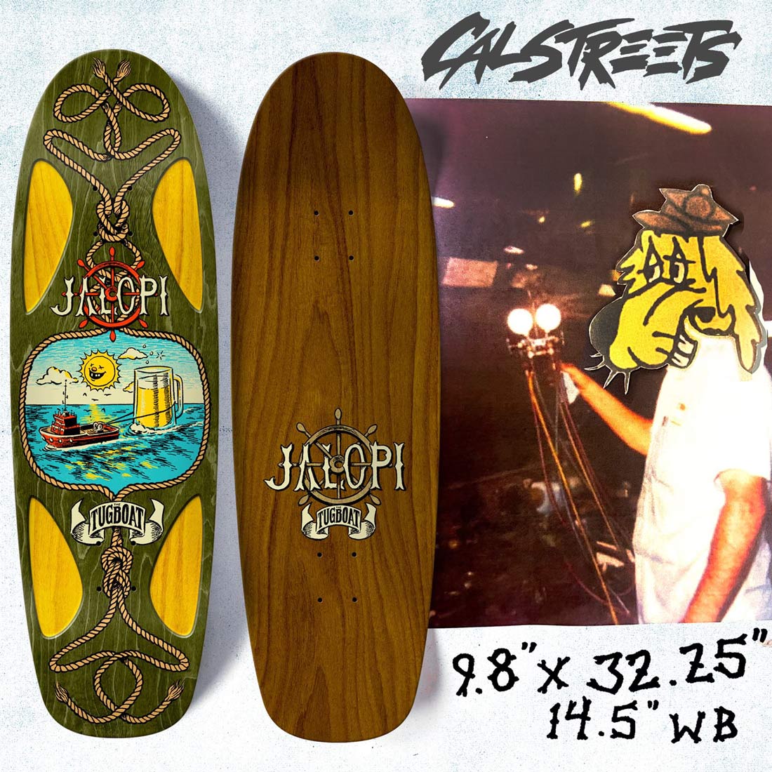 ANTIHERO DECK JALOPI TUGBOAT (9.8") - The Drive Skateboard Shop