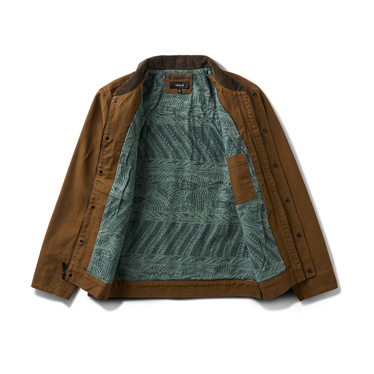 ROARK OPEN ROAD WAXED CANVAS JACKET OTTER - The Drive Skateboard Shop