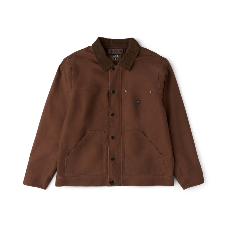 ROARK OPEN ROADS WAXED CANVAS JACKET RUST