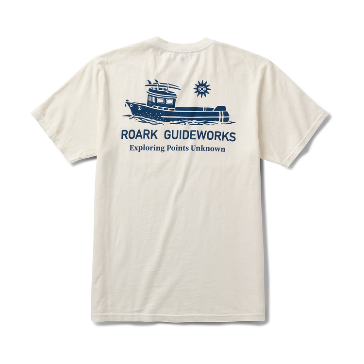 ROARK GUIDEWORKS POCKET FLEECE OFF WHITE - The Drive Skateboard Shop