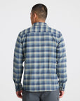ROARK CROSSROADS FLANNEL DEEP BLUE - The Drive Skateboard Shop