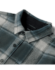 ROARK NORDSMAN 2.0 Dark Slate button-up shirt in a dark slate colorway, alternate view