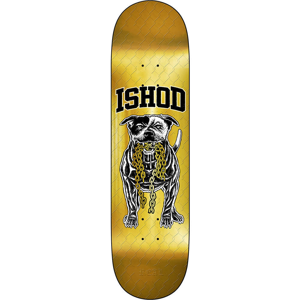 REAL DECK ISHOD LUCKY DOG GOLD FOIL (8.5") - The Drive Skateshop