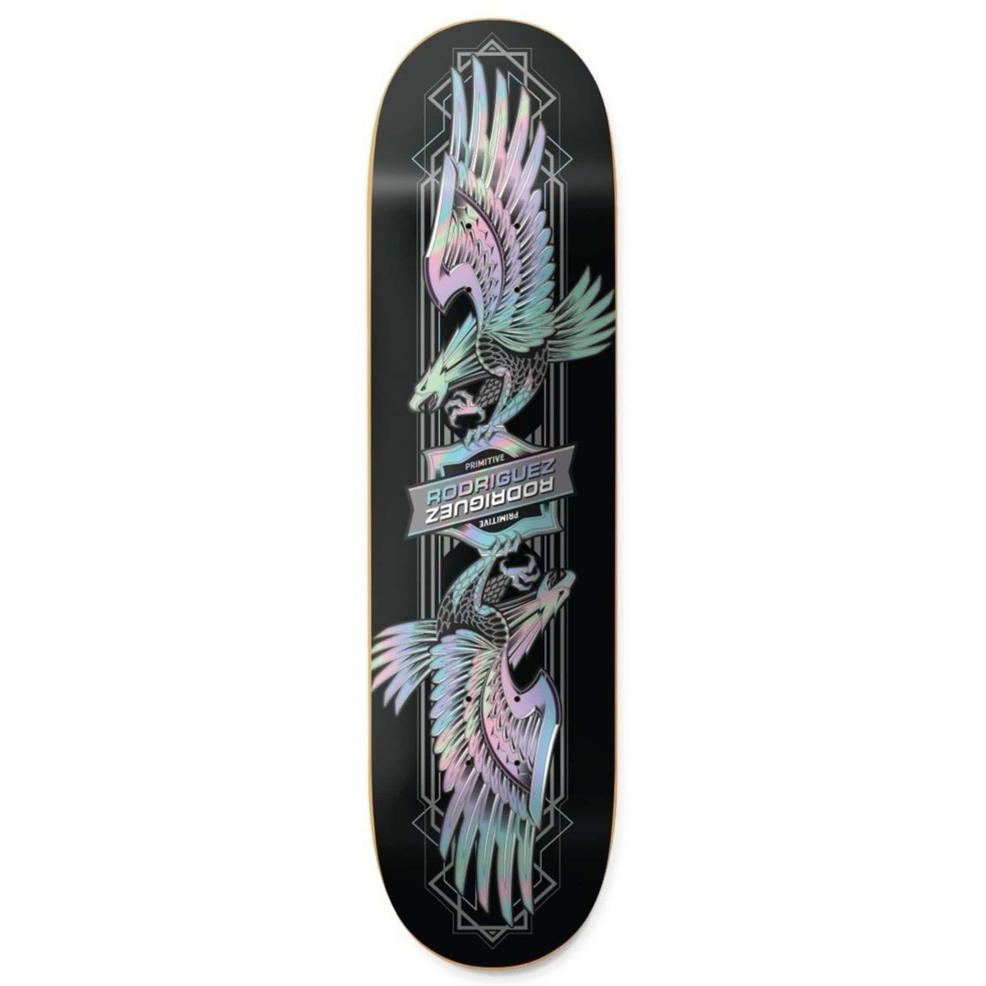 PRIMITIVE DECK RORIGUEZ TWIN NOSE EAGLE SILVER FOIL (8.25")
