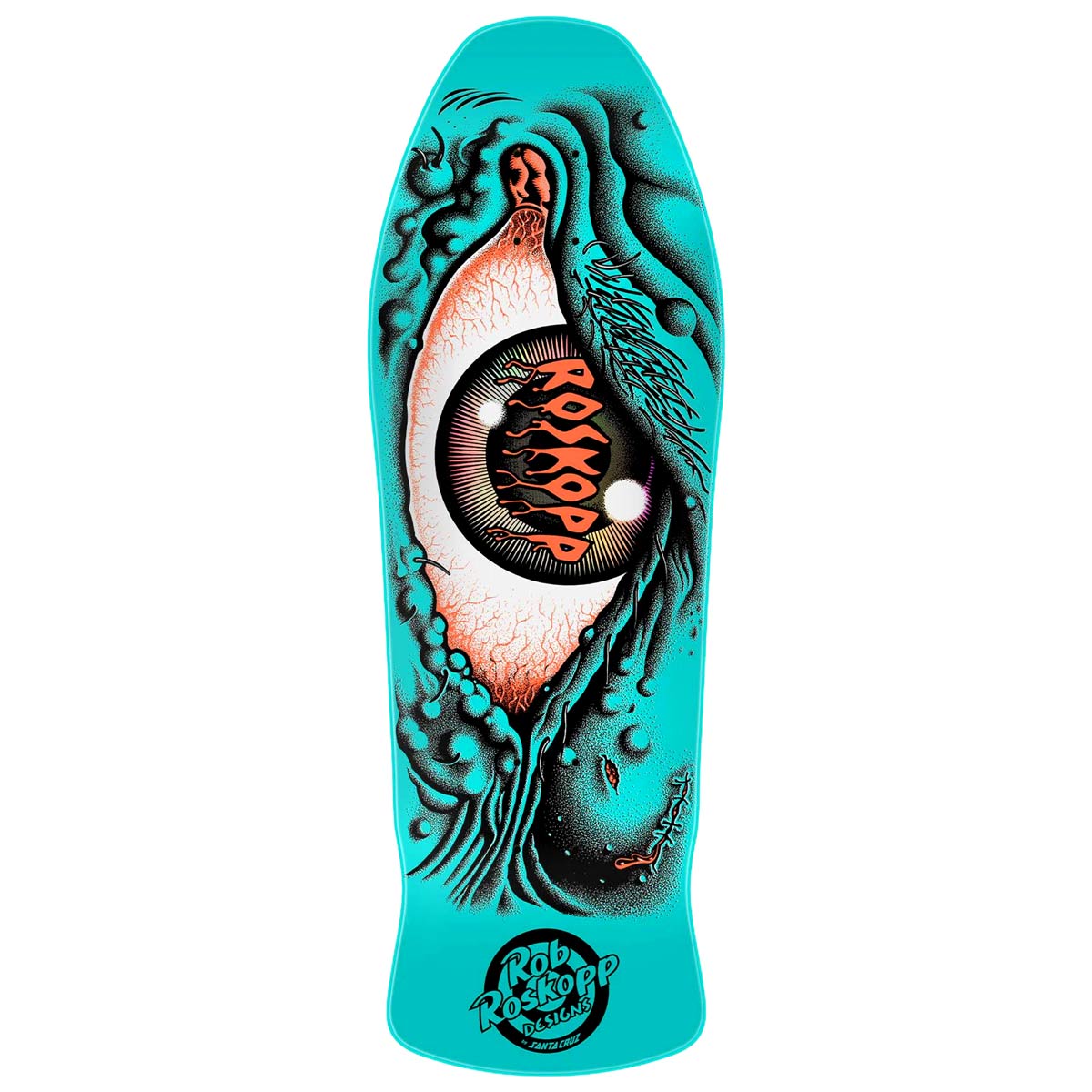 SANTA CRUZ REISSUE DECK ROSKOPP EYE (10.12")