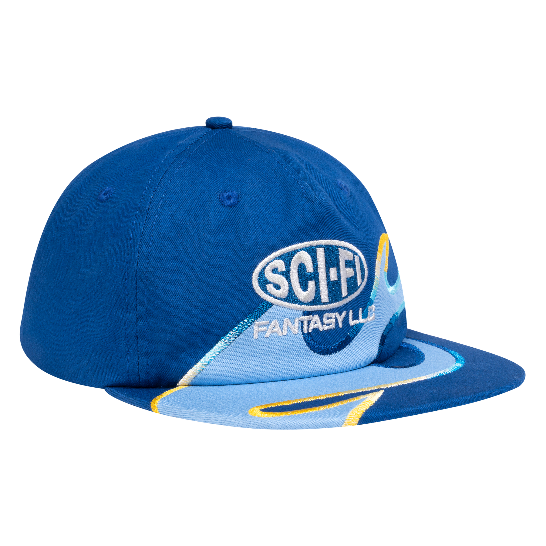 SCI-FI FANTASY FLAME LLC HAT BLUE