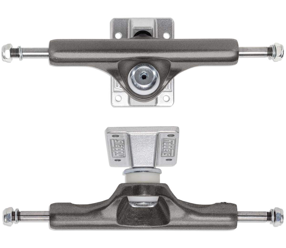 SLAPPY ST1 ULTRA LOW INVERTED KINGPIN HOLLOW LIGHTS GUNMETAL - The Drive Skateboard Shop