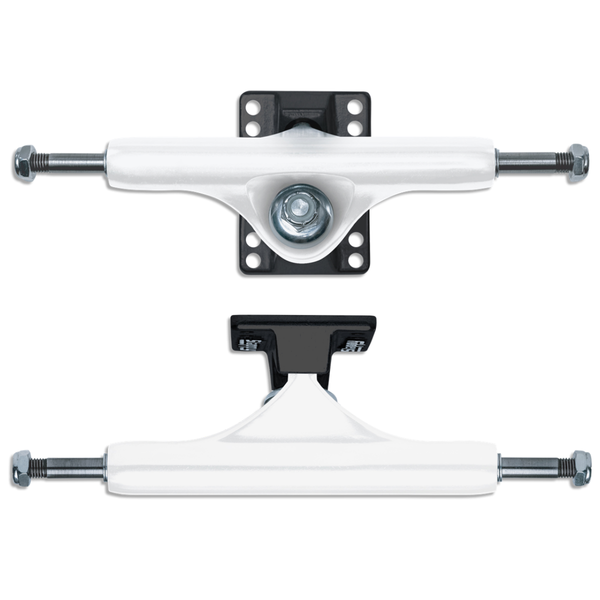 SLAPPY TRUCKS ST1 CLASSICS WHITE/BLACK 8-HOLE BASEPLATE
