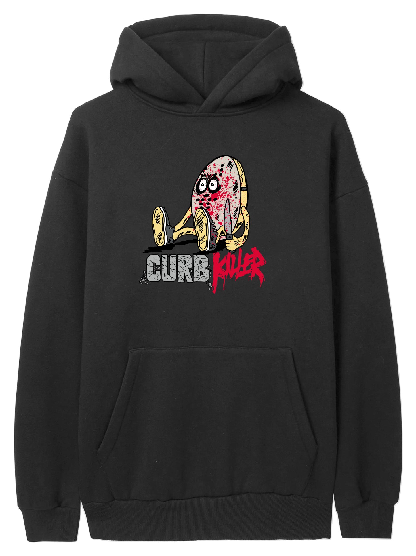 SLAPPY - CURB KILLER HOODY BLACK