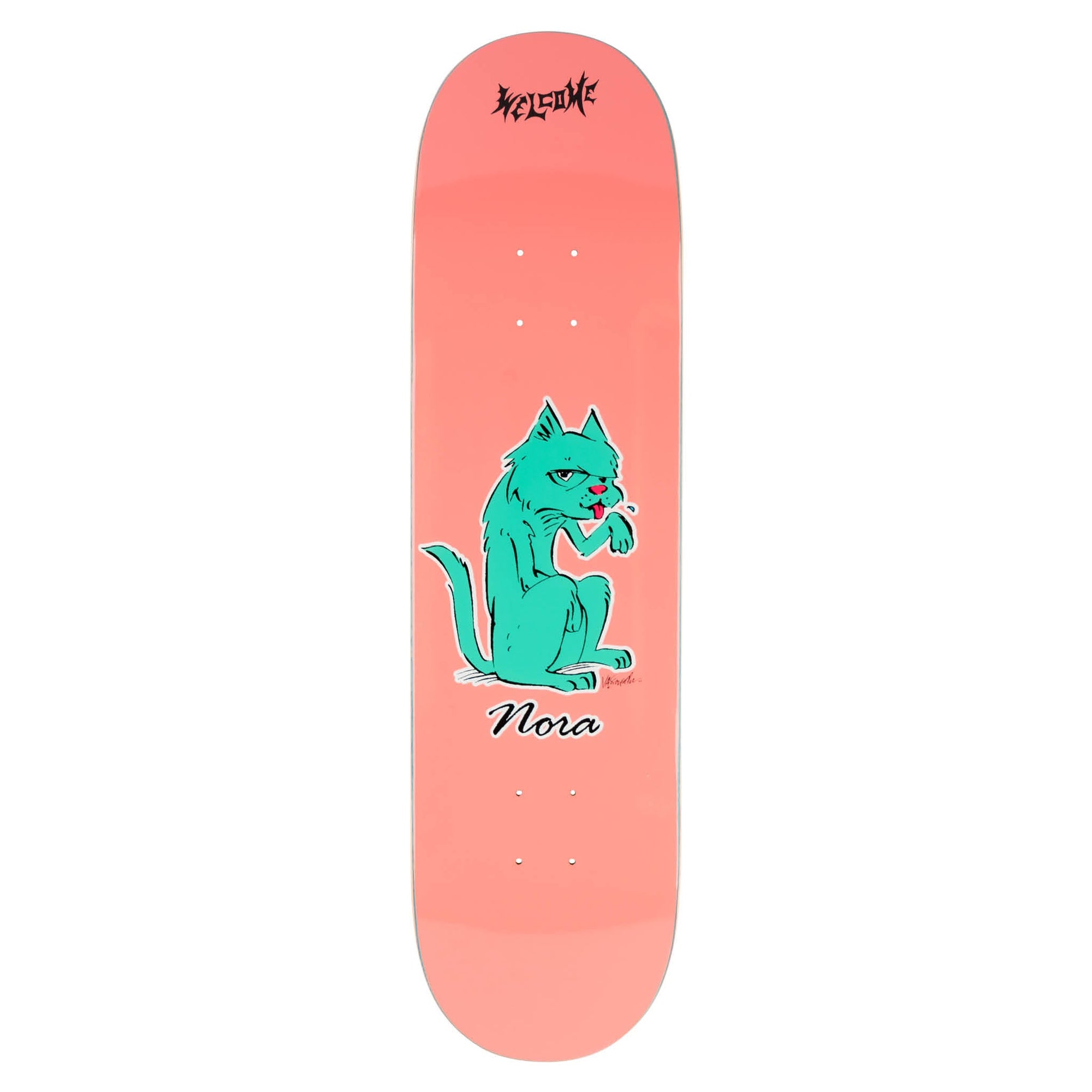 WELCOME DECK NORA FERAL ON POPSICLE (7.75")