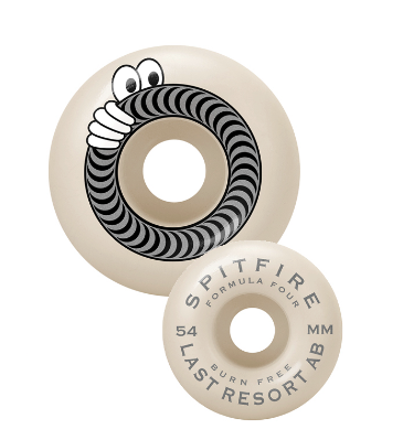 SPITFIRE WHEELS X LAST RESORT FORMULA FOUR CLASSICS 99A (54MM) - The Drive Skateshop