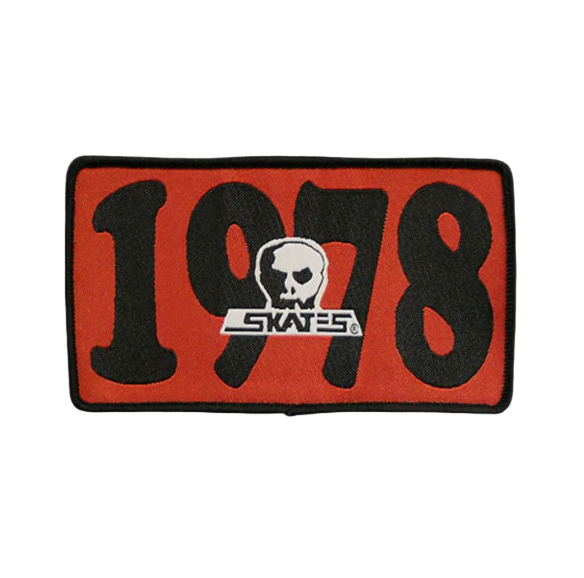 SKULL SKATES 1978 WOVEN PATCH (4") - The Drive Skateboard Shop