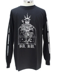 SKULL SKATES BAKU THRONE LONGSLEEVE BLACK - The Drive Skateboard Shop