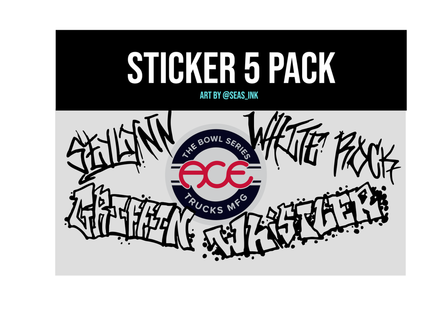 ACE X BOWL SERIES STICKER PACK