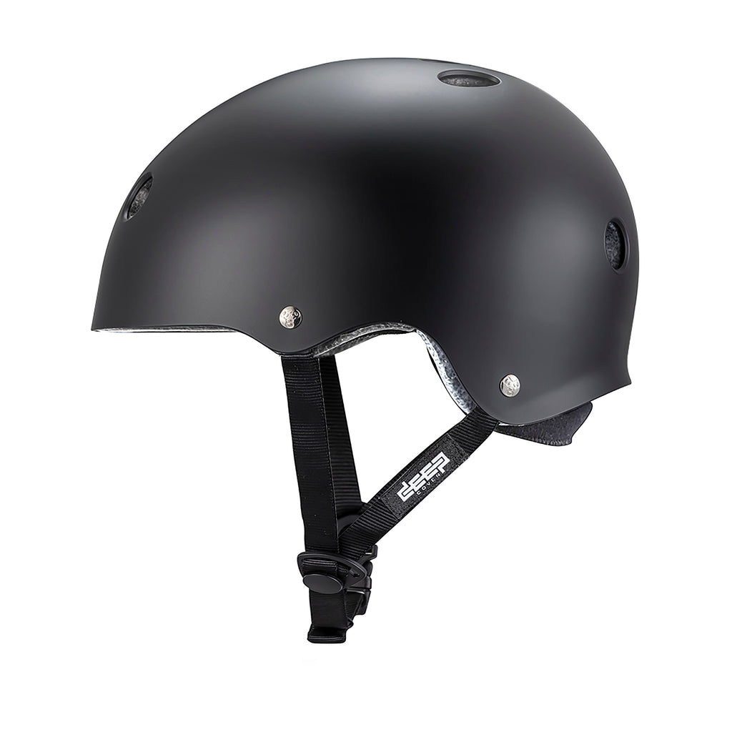 TRIPLE 8 DEEP COVER HELMET BLACK MATTE