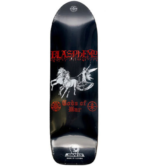 SKULL SKATES DECK BLASPHEMY GODS OF WAR SQUARETAIL (9.25")