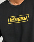 SLAPPY TRUCKS OG LOGO TEE BLACK - The Drive Skateshop