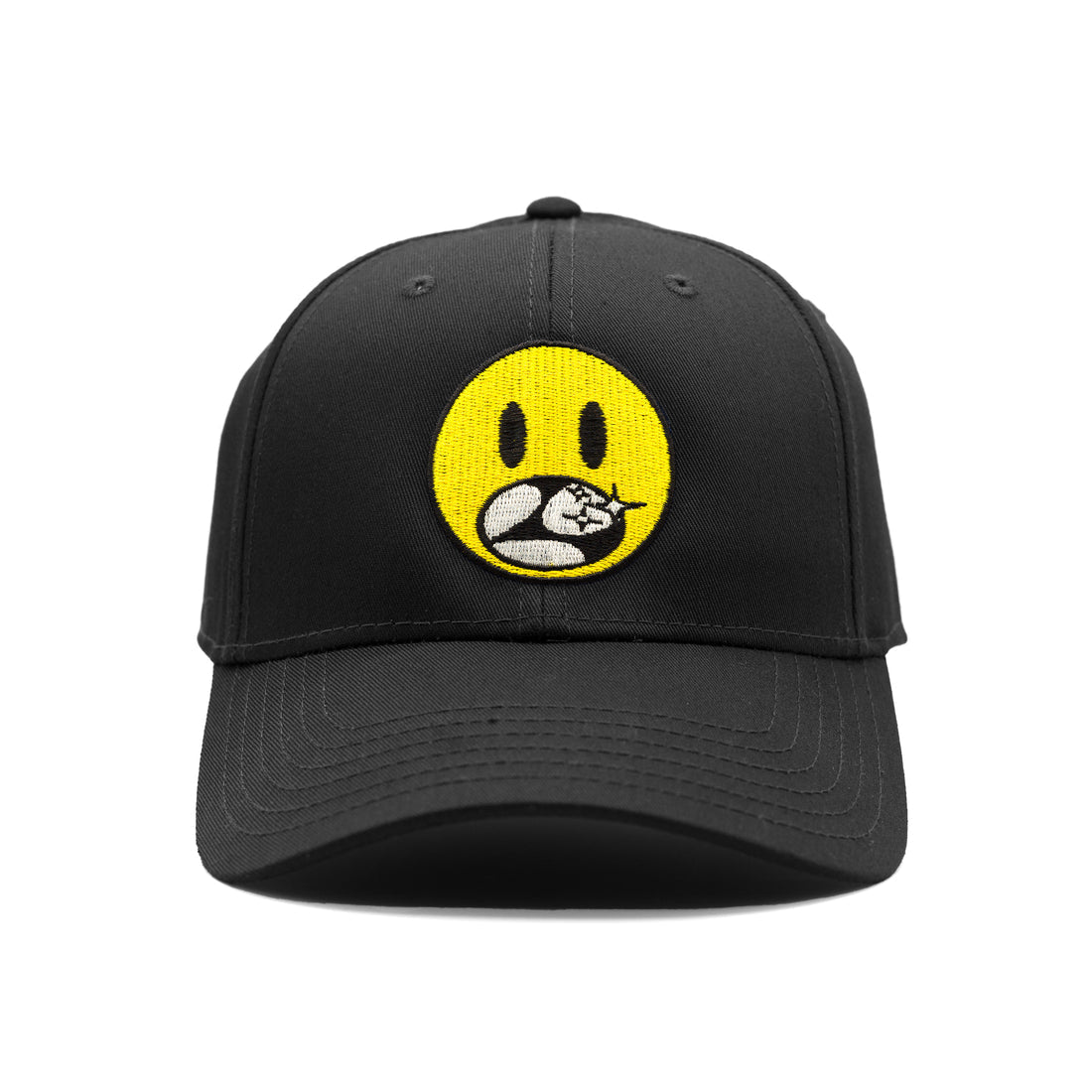 LOMOSINE SMILEY HAT BLACK